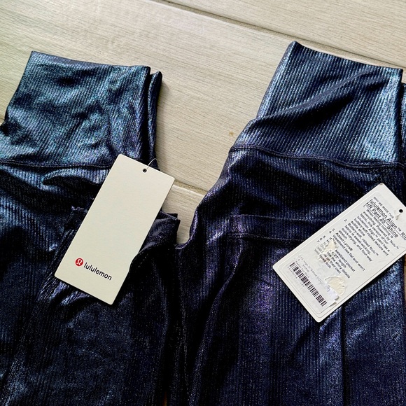 Lululemon Align HR Ribbed Pant * Shine - Picture 1 of 5